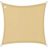 Buitenkado 2x2 beige hpde waterdoorlatend schaduwdoek