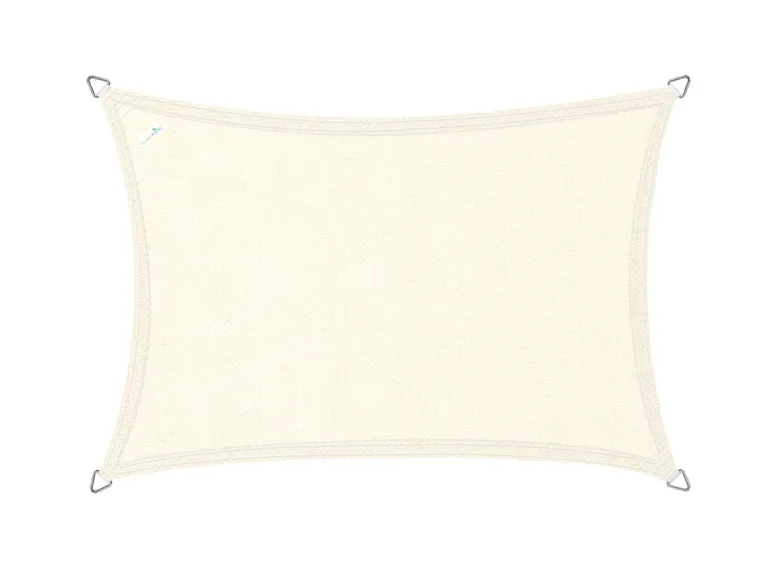 Buitenkado 2x4.5 crème wit hpde waterdoorlatend schaduwdoek