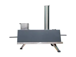 Buitenkado 69x40x44cm Pizzaoven - Grey