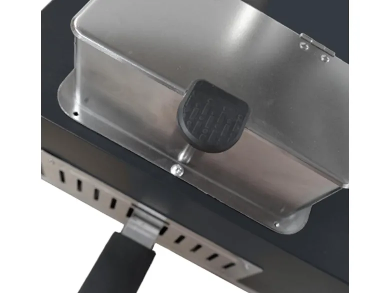 Buitenkado 69x40x44cm Pizzaoven - Grey
