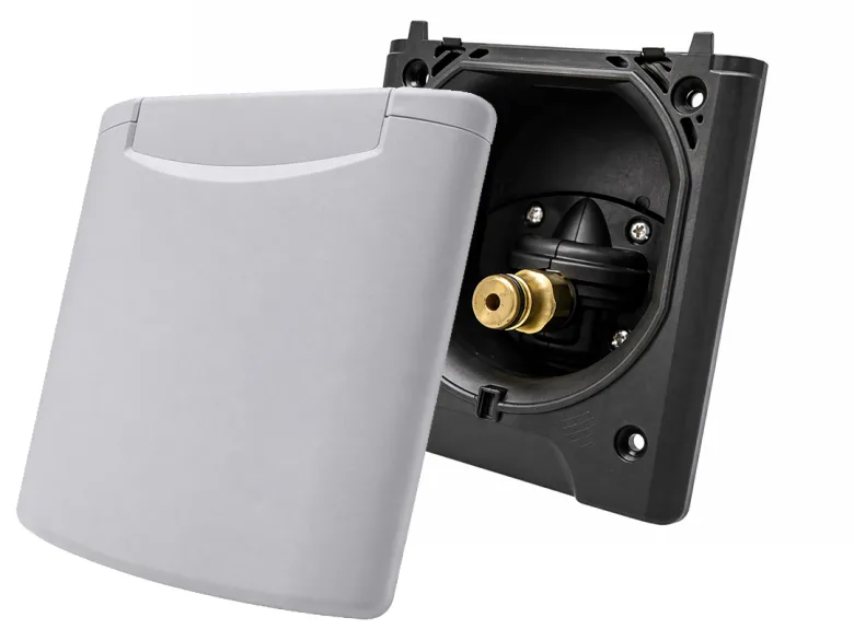 Buitenwand City waterinvoerdoos - light grey