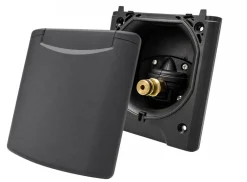 Buitenwand City waterinvoerdoos - dark grey