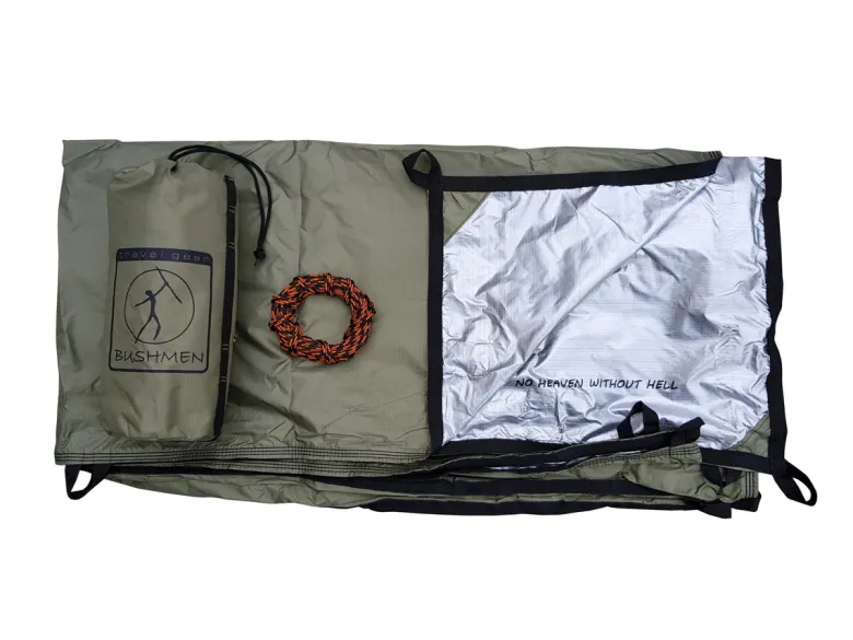 Bushmen Thermo 3 x 2 meter tarp - Olive Green