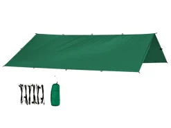 Bushmen Ultra 3 x 3 meter Tarp - Dark Green
