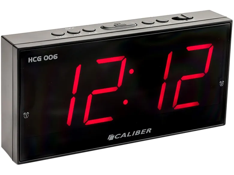 Caliber HCG006 LED alarmwekker
