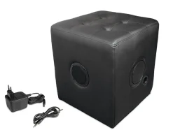 Caliber HPG522BT hocker met Bluetooth speakers