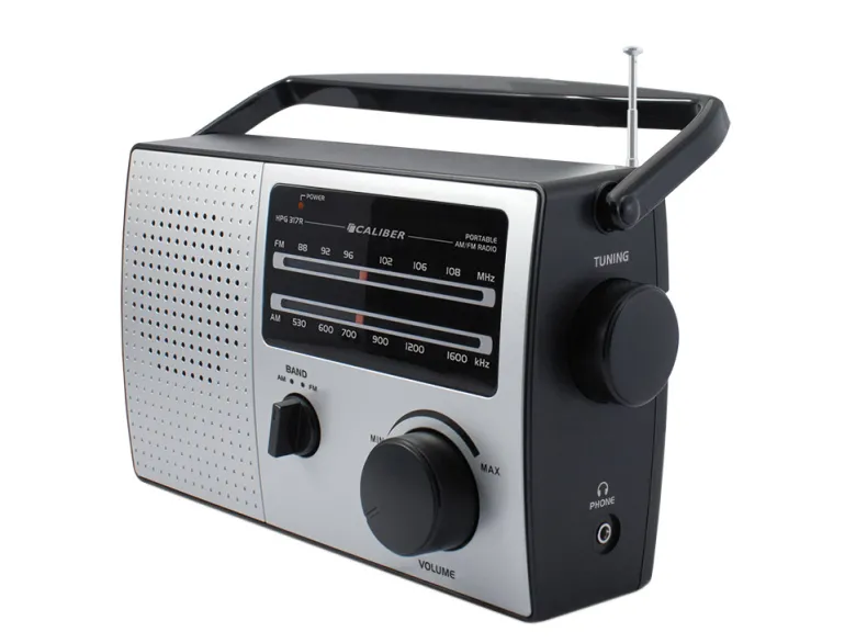 Caliber HPG317R draagbare FM radio - grey