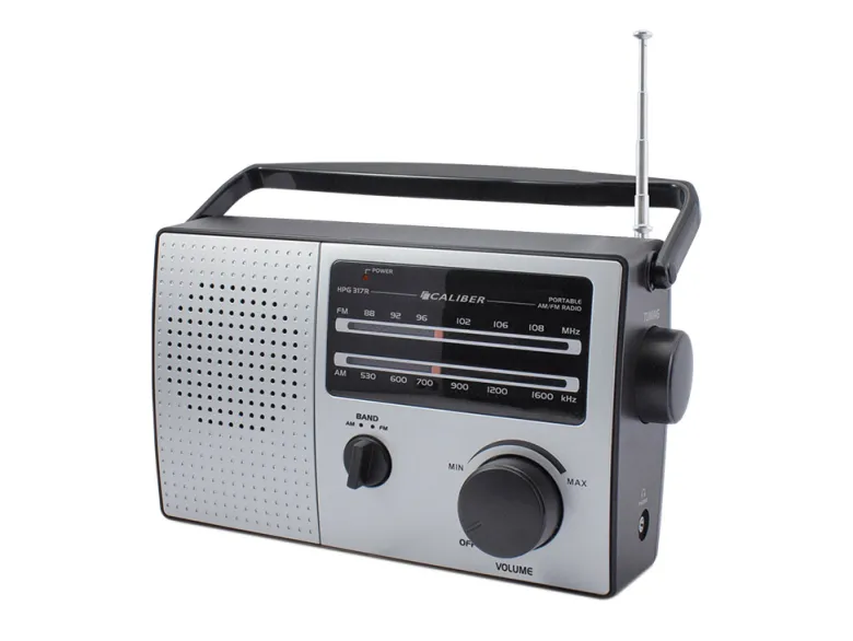 Caliber HPG317R draagbare FM radio - grey