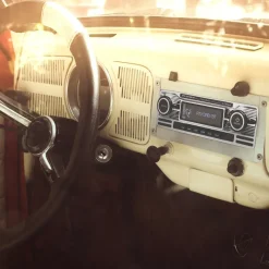 Caliber RMD120DAB-BT Retro look Chrome DAB+ autoradio