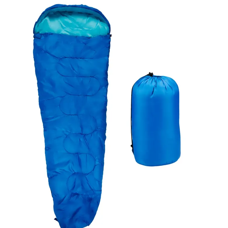 Camp Active 210 x 80 cm mummie slaapzak - Blue