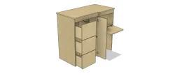 Camper Meubilair keukenblok - 100 cm