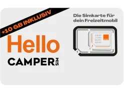 Campersim simkaart - 10GB