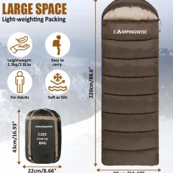 Campingwise all season slaapzak