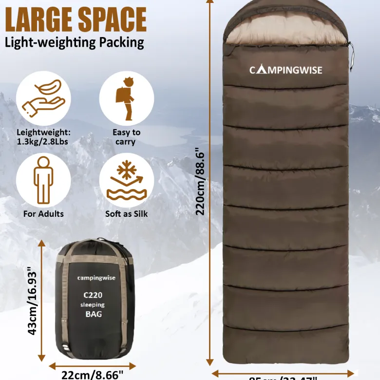 Campingwise all season slaapzak