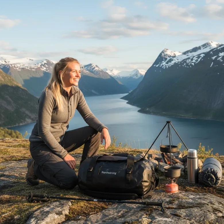 Campingwise 60 liter waterdichte tas