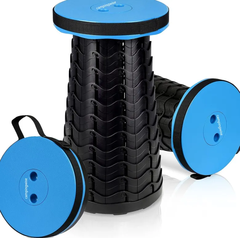 Campingwise opvouwbare camping kruk - Blue