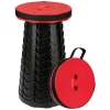 Campingwise opvouwbare camping kruk - Red