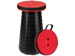 Campingwise opvouwbare camping kruk - Red