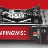 Campingwise 1 pits gas kooktoestel met koffer