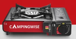 Campingwise 1 pits gas kooktoestel met koffer