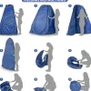 Campingwise pop-up douchetent - Blue