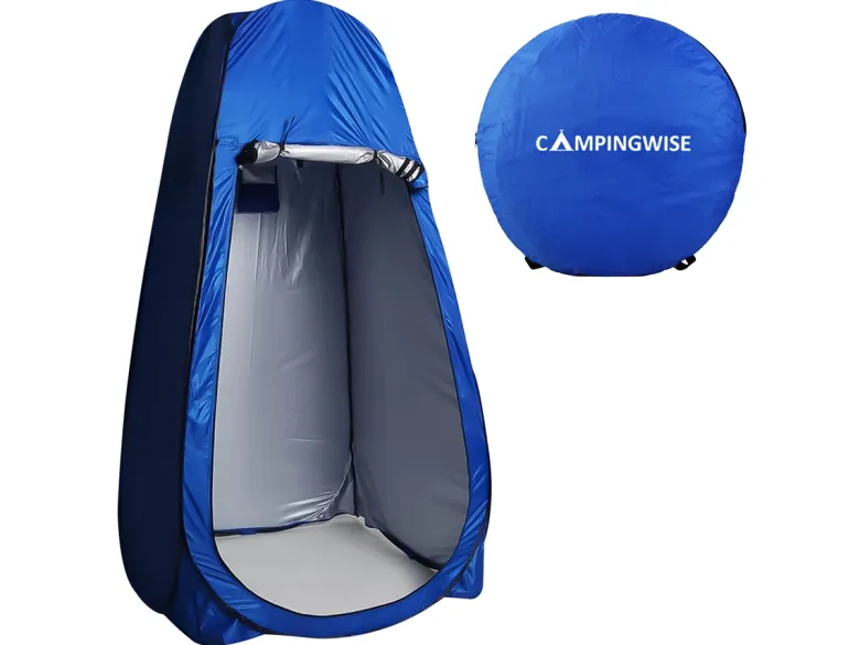 Campingwise pop-up douchetent - Blue