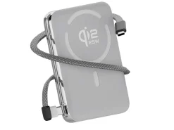 Campingwise Qi2.2 10000mAh magnetische powerbank - White