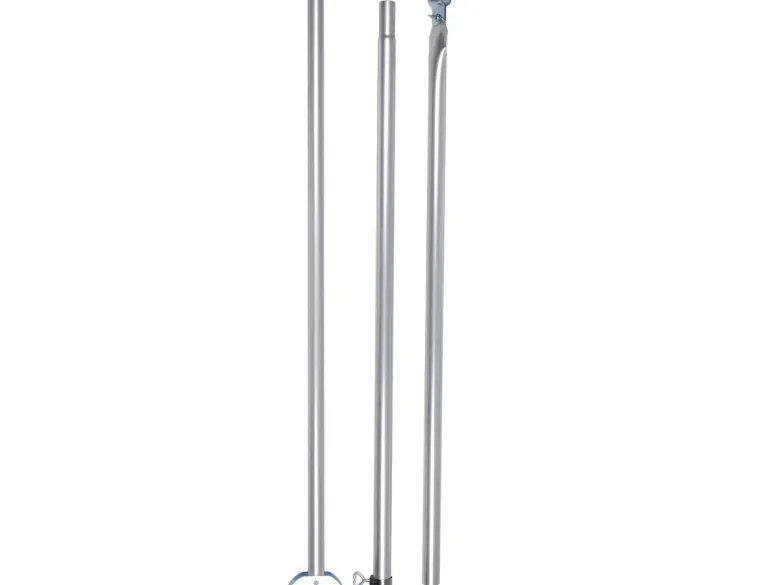 CampKing stormstang met klapvoet aluminium 28 mm