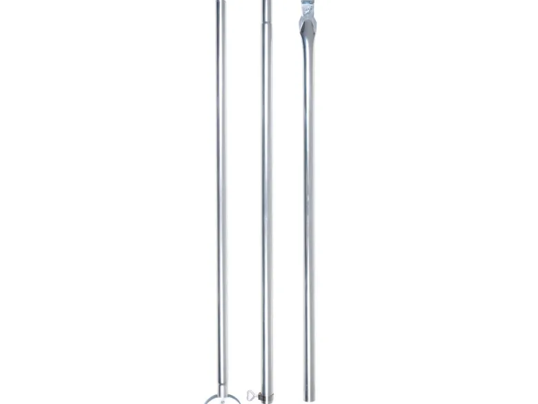 CampKing stormstang met klapvoet staal 28 mm