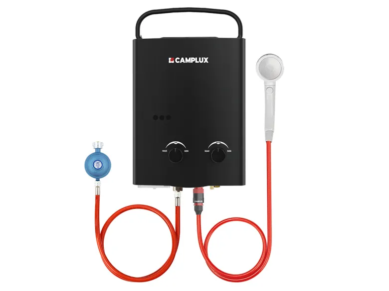 Camplux AY132B 5 liter draagbare geiser - 50 mbar