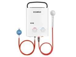 Camplux AY132 5 liter draagbare geiser - 50 mbar