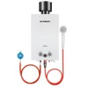 Camplux BW264C 10 liter geiser met regenkap - 50 mbar