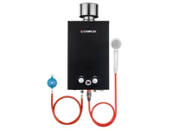 Camplux BW264 10 liter geiser met regenkap - 50 mbar