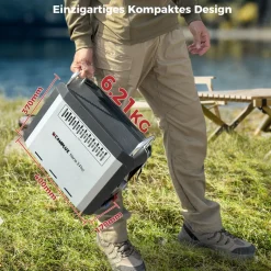 Camplux Nano 3 Pro camping geiser - 3 liter