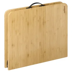 Campout Bamboe campingtafel met opbergnet - 120 x 70 cm