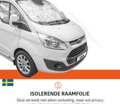 Campout Ford Transit Custom vanaf 2013 raamisolatieset