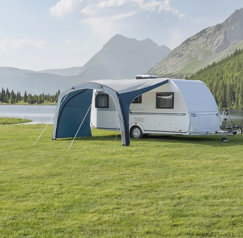 Campout Opblaasbare Caravan/Camper Luifel - 400 x 250 cm
