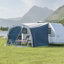 Campout Opblaasbare Caravan/Camper Luifel - 400 x 250 cm
