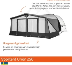 Campout Orion 250 voortent - 876-900 cm