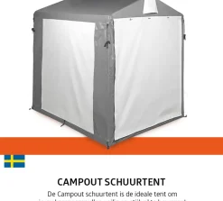 Campout Stella Nova schuurtent - Grey