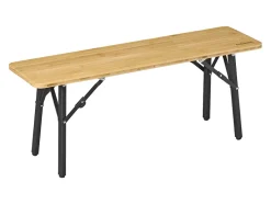 Campout 100 x 27 cm bamboe campingbank - Set van 2