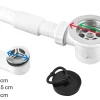 CAN afvoerplug met overloop