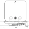 CAN FC1347-E-W inbouw gaskookplaat
