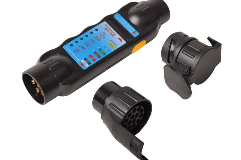 Cantonal stekkertester 7/13 polig met 2 adapters