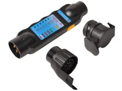 Cantonal stekkertester 7/13 polig met 2 adapters