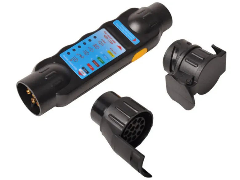 Cantonal stekkertester 7/13 polig met 2 adapters