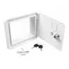 Carbest bagageluik met slot white - 193 x 165 mm