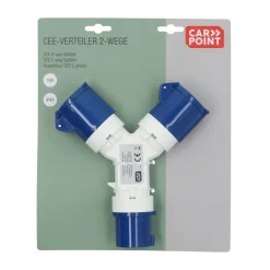 Carpoint 16A CEE 2-weg Splitter