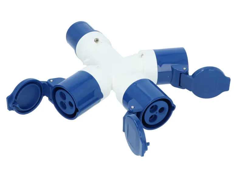Carpoint 16A CEE 3-weg Splitter