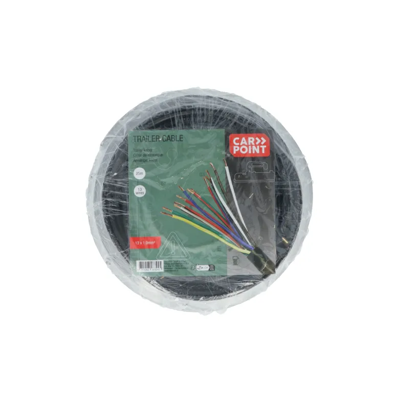 Carpoint 13-aderig ø1mm² Trailerkabel - 25 meter